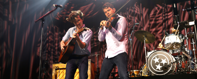 old crow medicine show performing live onstage