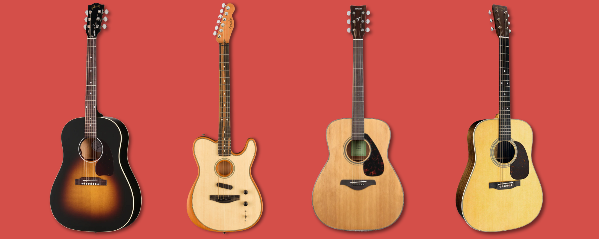 The Best Acoustic Guitars [2026, All Budgets]
