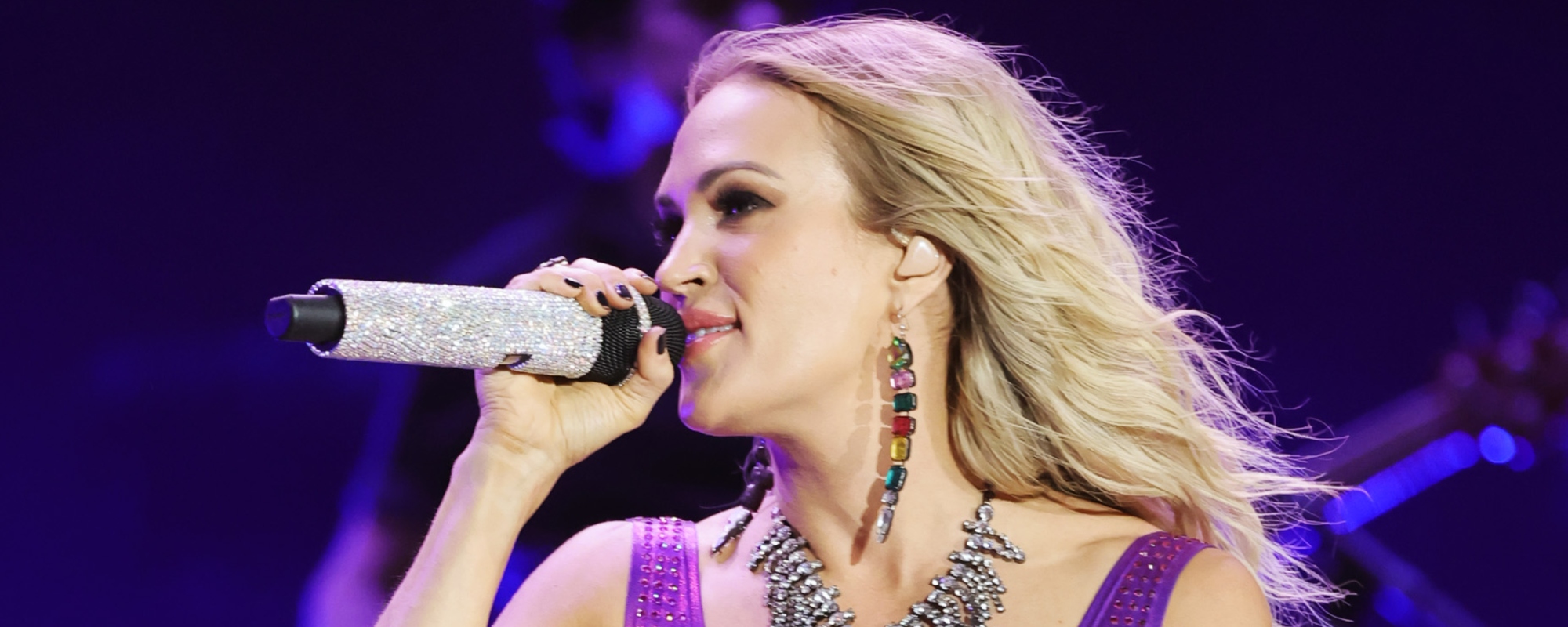 Fan Hops on Stage to Serenade Carrie Underwood on Her Birthday—Whole Crowd Joins In