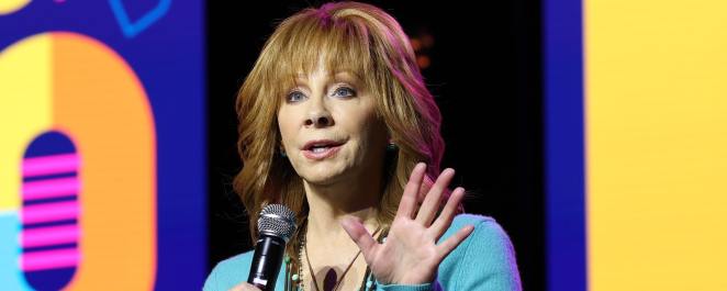 The voice coach and country music legend Reba McEntire