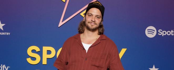 Luke Grimes visits Spotify House during CMA Fest 2023 - Day 3 at Ole Red on June 10, 2023 in Nashville, Tennessee.