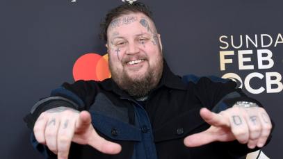 Jelly Roll attends the #GRAMMYsNextGen Ambassador Brunch at GRAMMY House on February 03, 2024 in Los Angeles, California