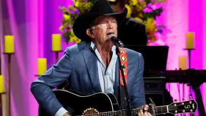 George Strait performs onstage during Coal Miner's Daughter: A Celebration of the Life & Music of Loretta Lynn at The Grand Ole Opry on October 30, 2022 in Nashville, Tennessee.