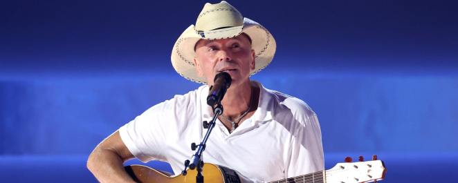 Kenny Chesney performs onstage during the 57th Annual CMA Awards at Bridgestone Arena on November 08, 2023 in Nashville, Tennessee.