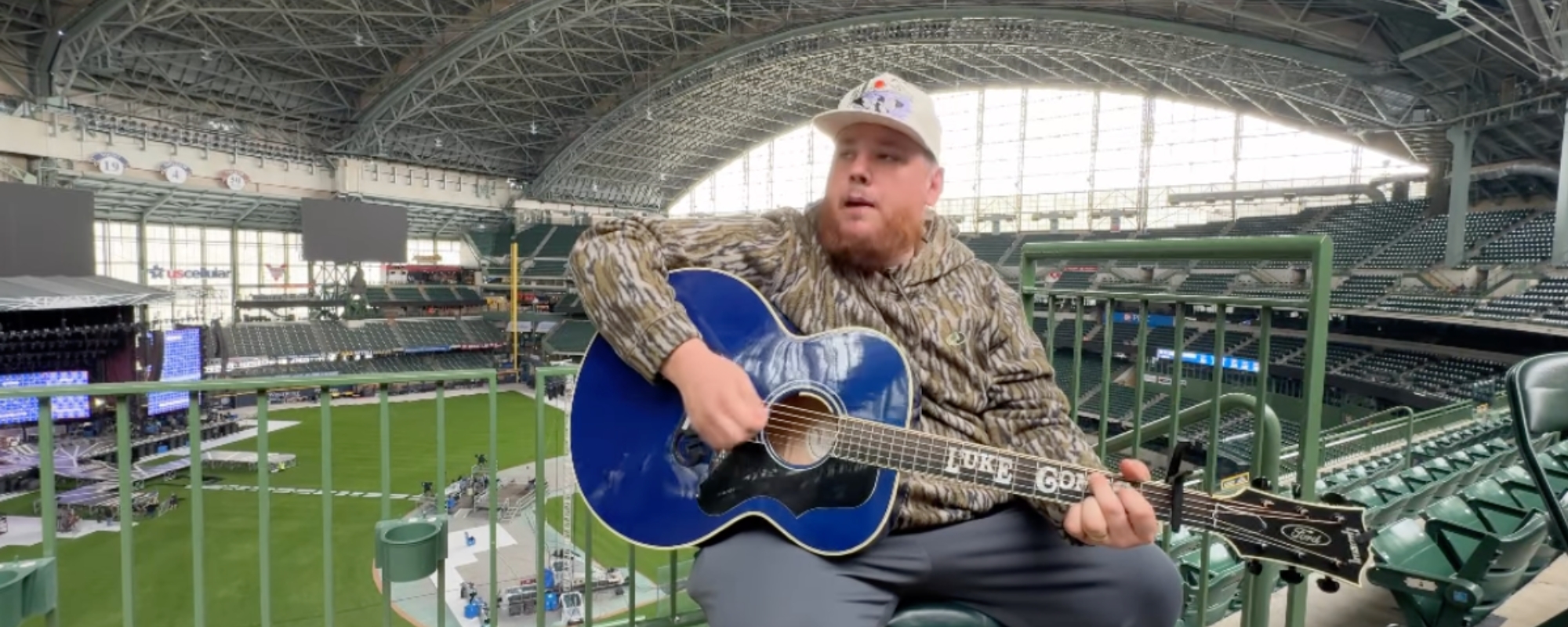 Luke Combs Brings All the Feels in New Song “Take Me Out to the Ballgame”