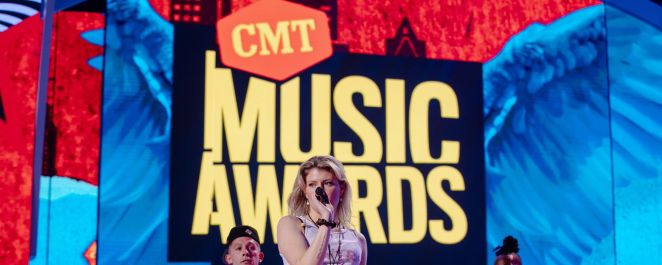 Dasha rehearses for the 2024 CMT Music Awards.