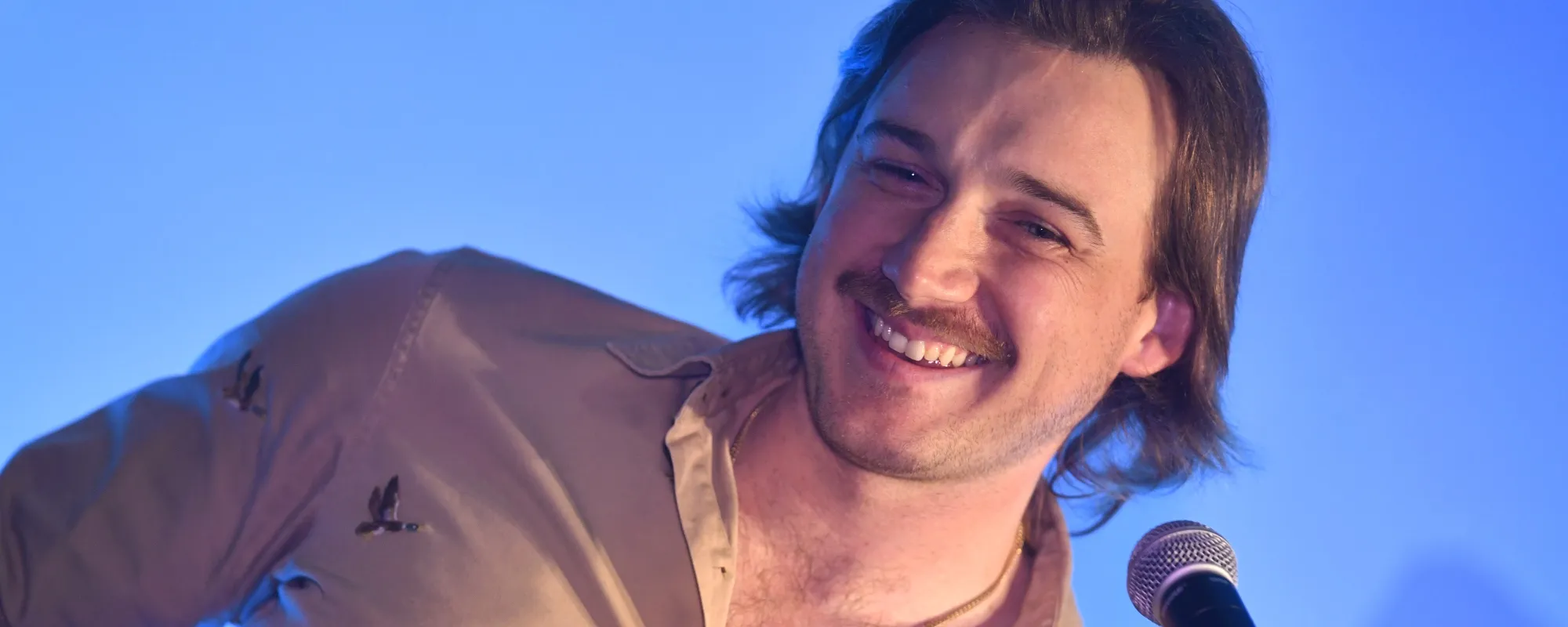 Morgan Wallen Gives Life Advice to Fan While Signing T-Shirt Poking Fun at Nashville Arrest