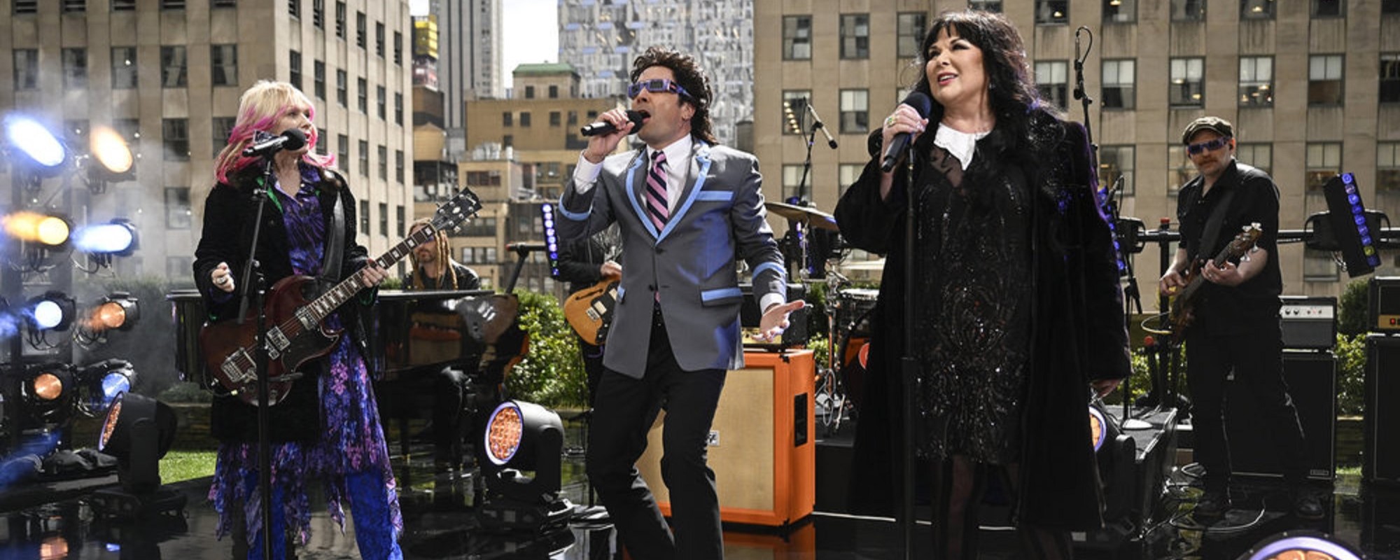 “Turn Around, Bright Eyes”: Watch Heart and Jimmy Fallon Sing “Total Eclipse of the Heart” During the Eclipse