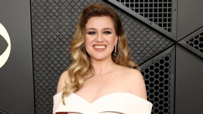 Kelly Clarkson attends the 66th GRAMMY Awards at Crypto.com Arena on February 04, 2024 in Los Angeles, California.