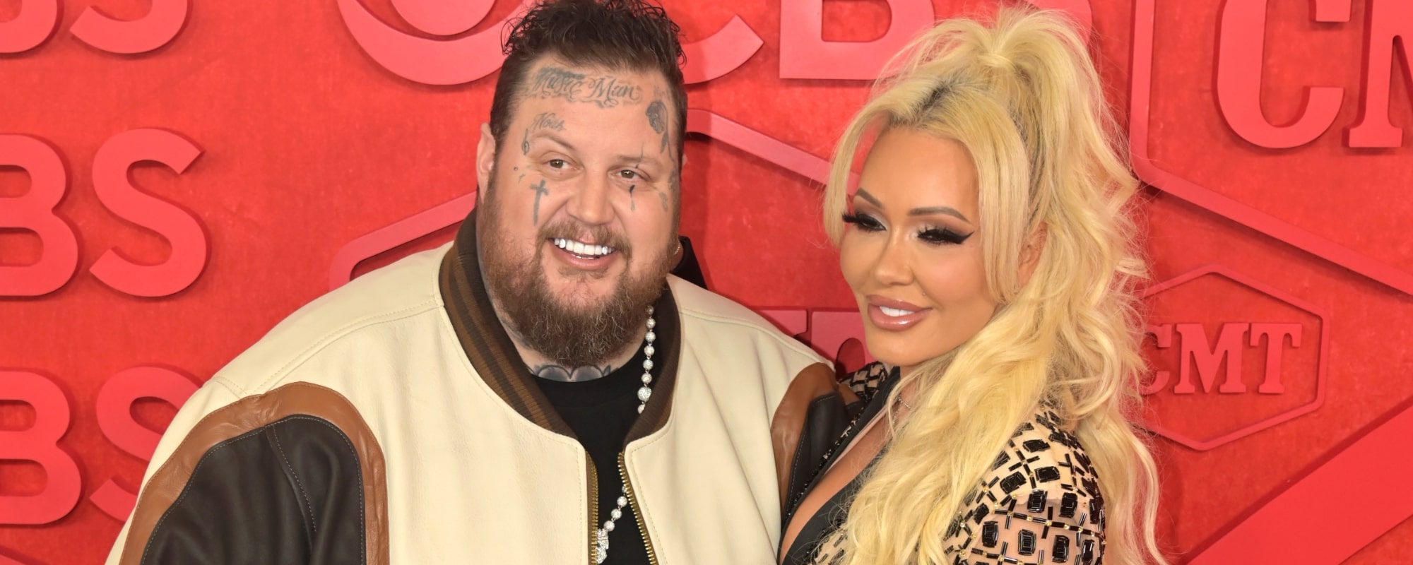 Jelly Roll and Bunnie Xo at the CMT Music Awards
