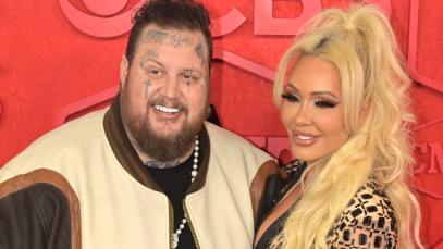 Jelly Roll and Bunnie Xo at the CMT Music Awards
