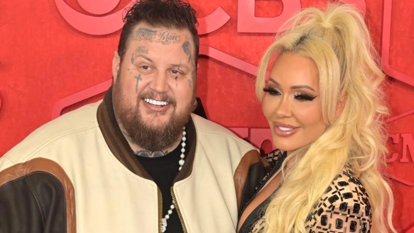 Jelly Roll and Bunnie Xo at the CMT Music Awards