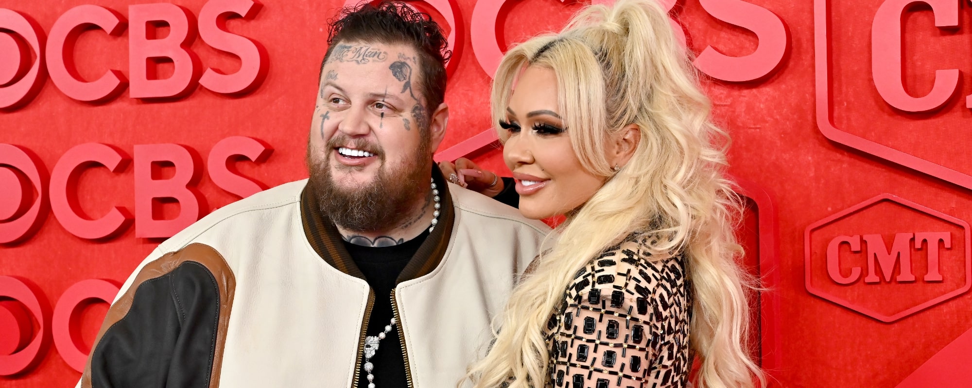 Bunnie Xo and Jelly Roll at the CMT Music Awards