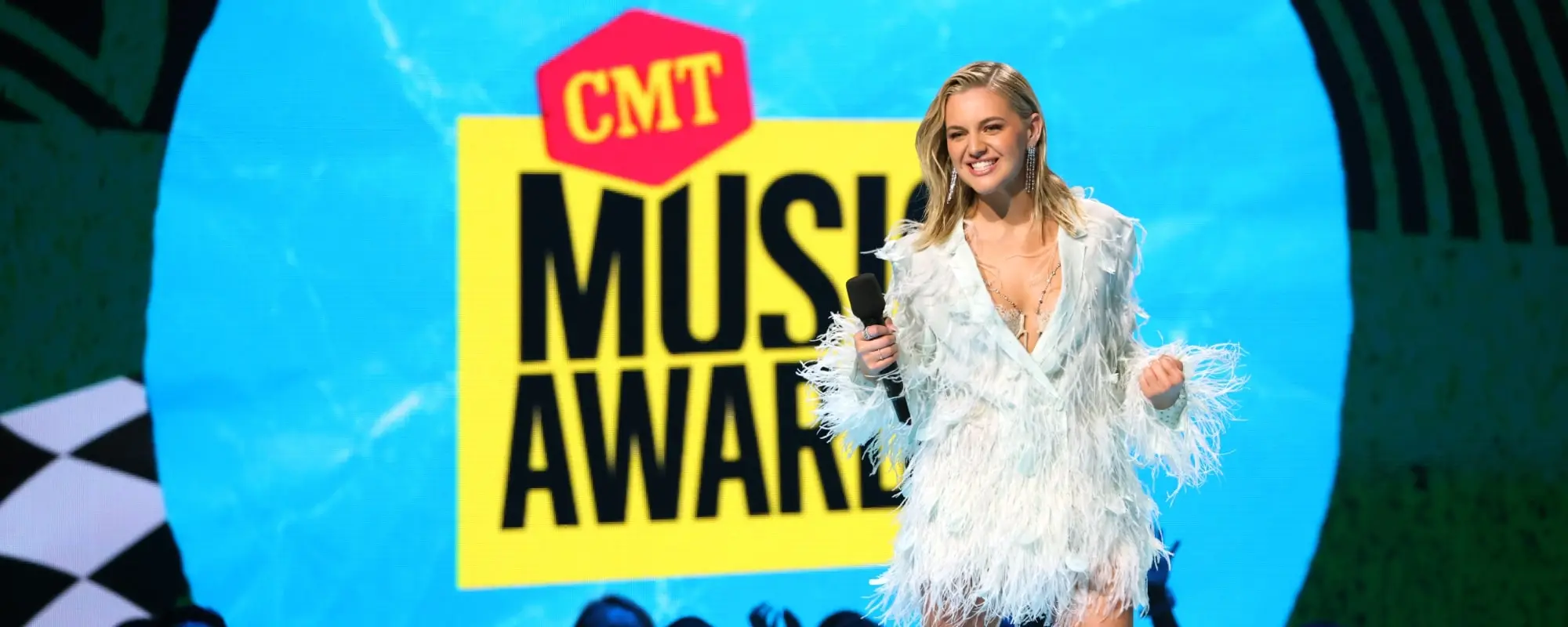 Kelsea Ballerini speaks onstage during the 2024 CMT Music Awards at Moody Center on April 07, 2024 in Austin, Texas.