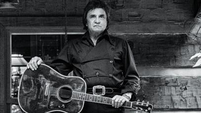 Johnny Cash at Cash Cabin