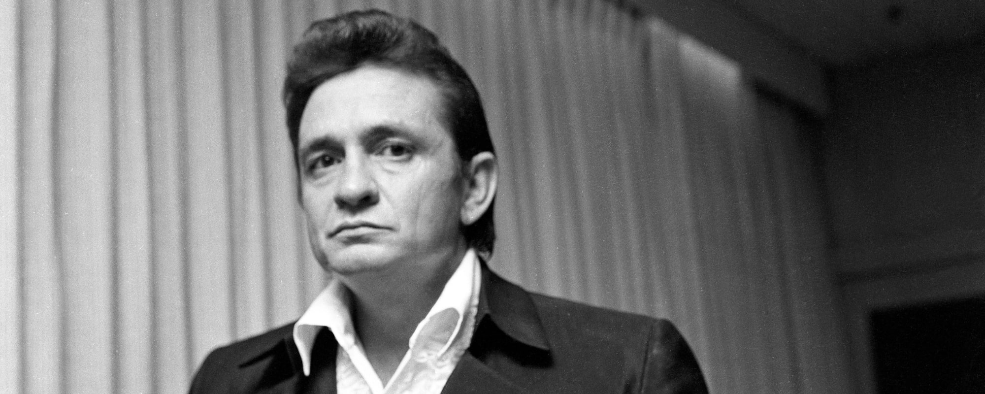 Remember When Johnny Cash Had a Wardrobe Malfunction in Front of a Former First Lady?