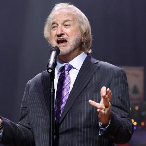 Duane Allen of The Oak Ridge Boys performs at the Ryman Auditorium on December 12, 2023 in Nashville, Tennessee.