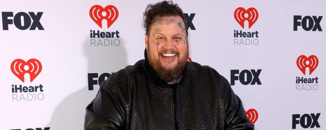 Jelly Roll attends the 2024 iHeartRadio Music Awards at Dolby Theatre on April 01, 2024 in Hollywood, California.