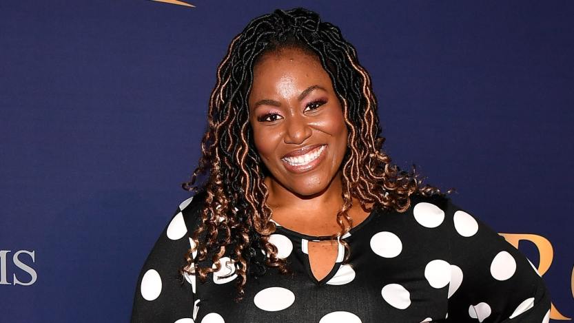 American Idol alum Mandisa attends the premiere of "Overcomer" at The Woodruff Arts Center & Symphony Hall on August 15, 2019 in Atlanta, Georgia.