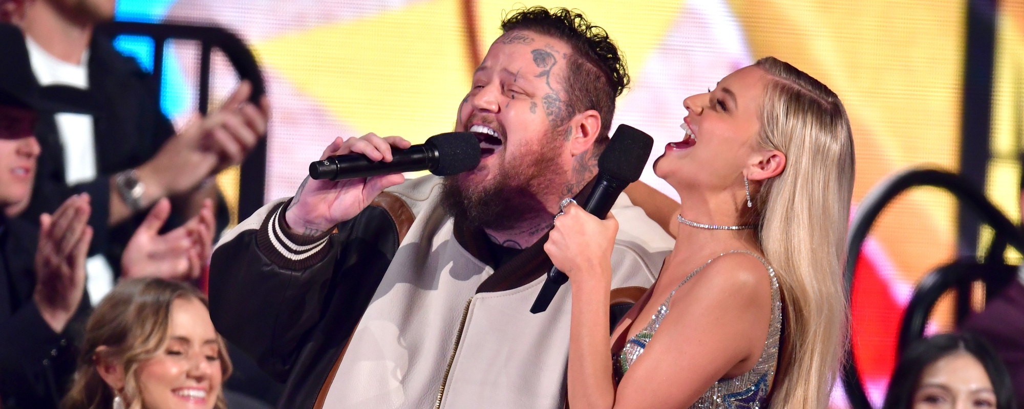 Jelly Roll Thanks Fans, Sheds Tears, & Plans to Party the Night Away After Epic CMT Music Awards Win