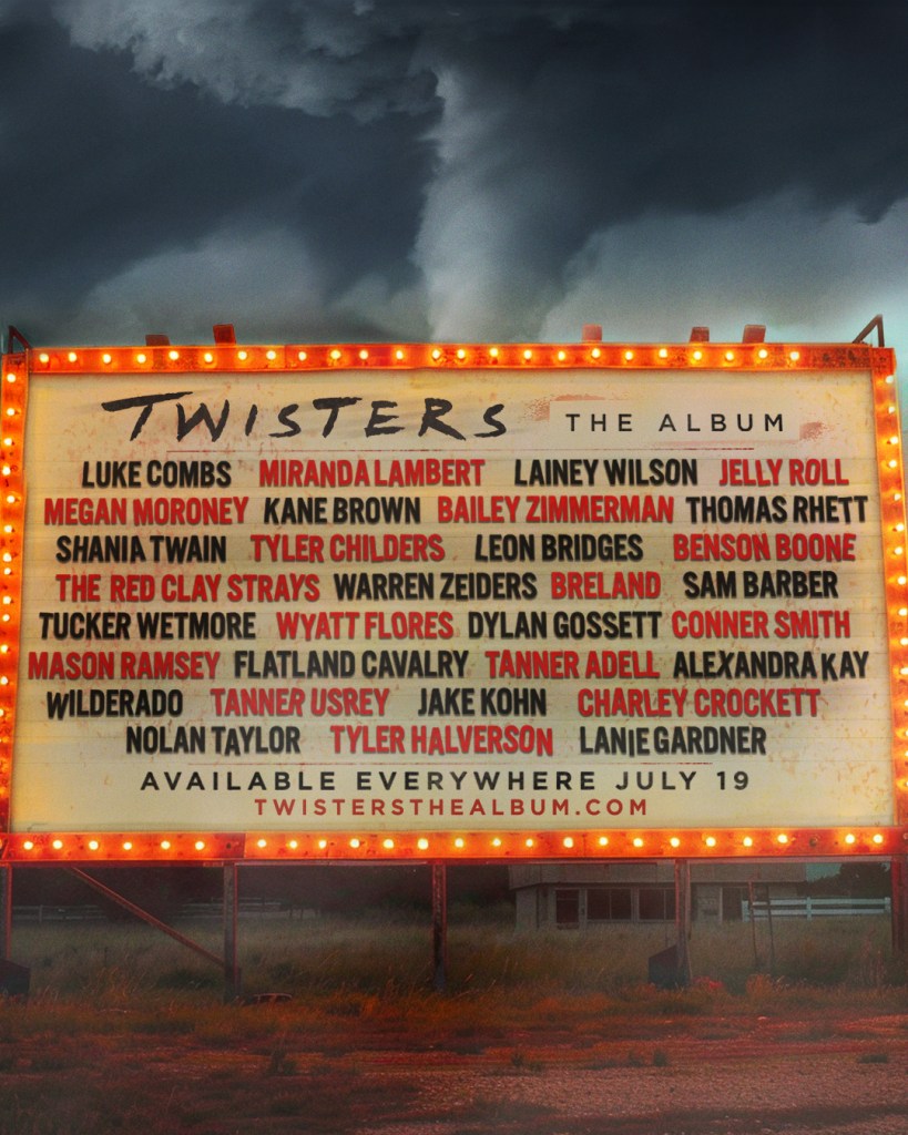 The List of Artists on the 'Twisters' Soundtrack Will Blow Country Fans