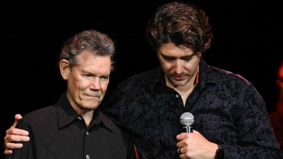 Photo of James Dupré and Randy Travis courtesy of James Dupré's Facebook page