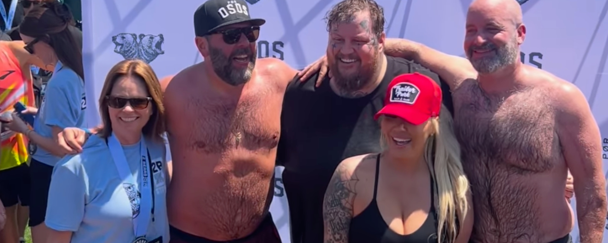 Jelly Roll Sheds 50 Pounds, Smashes His First 5K, and Takes a Cold Plunge With Bunnie Xo