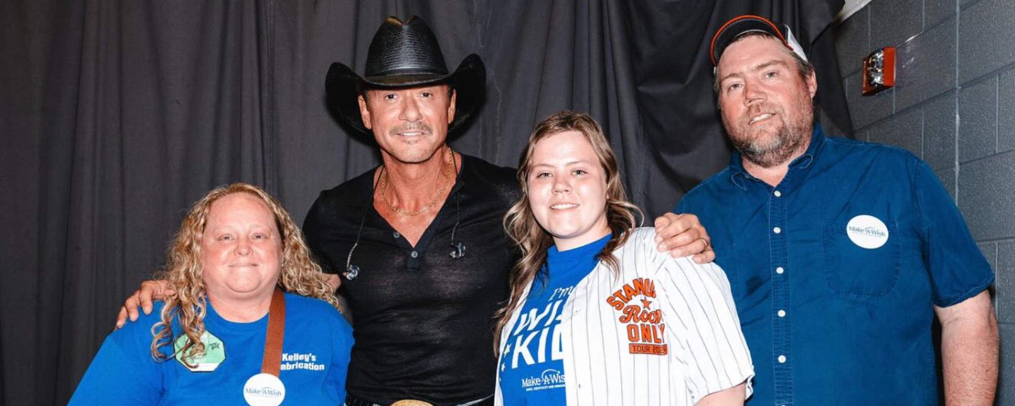Tim McGraw Hopped in His Truck and Drove Three Hours To Make Sure Make-A-Wish Girl’s Dream Came True