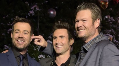 Blake Shelton and Carson Daly