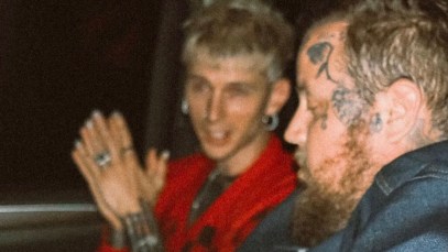 Photo of MGK and Jelly Roll courtesy of @jesealeeshow on X