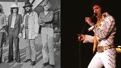 Remember When: Led Zeppelin’s Members Had a “Dream Come True” Meeting with Elvis Presley 50 Years Ago