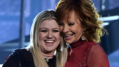 Kelly Clarkson and Reba McEntire