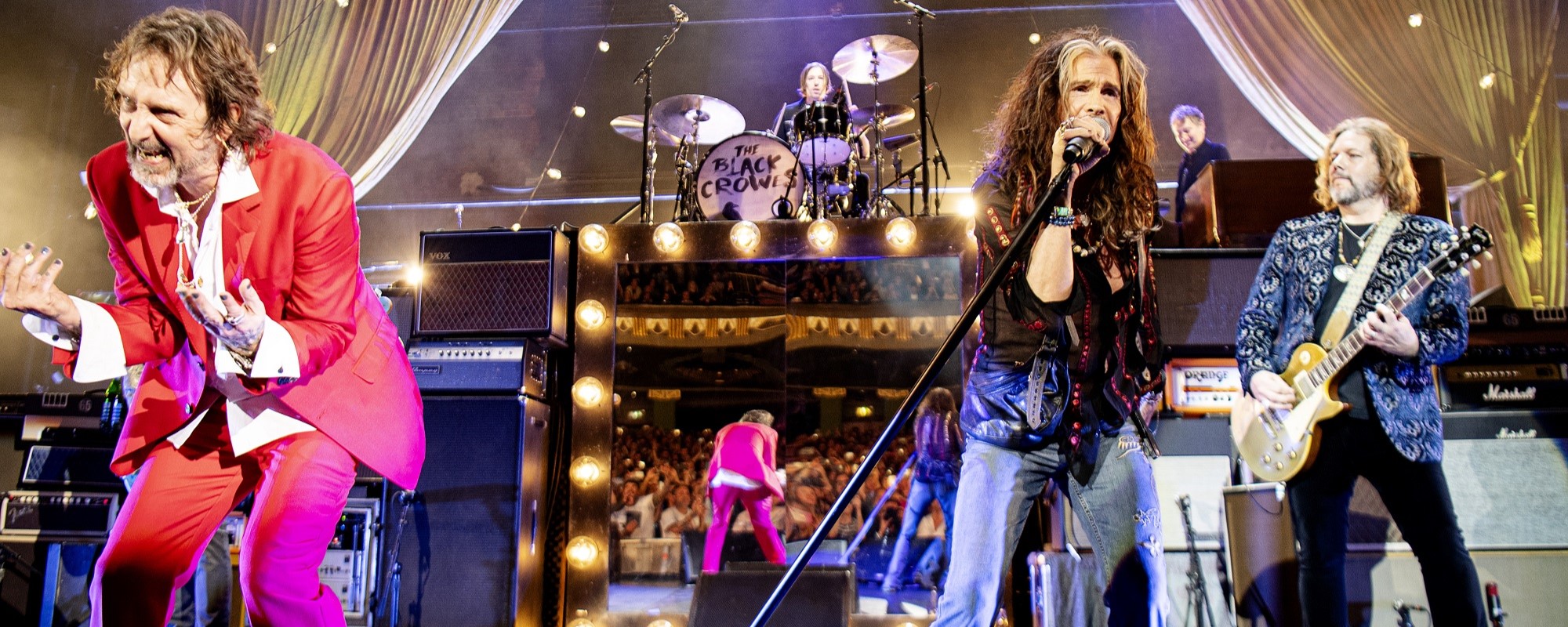 Watch Steven Tyler’s First Live Performance Since Damaging His Vocal Cords as Aerosmith Star Joins the Black Crowes on Stage