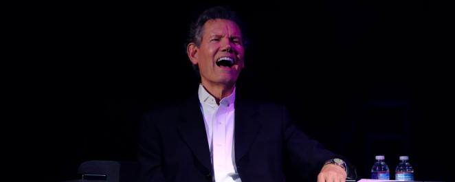 Randy Travis appears during "A Heroes & Friends Tribute To Randy Travis" at Propst Arena in Von Braun Center on October 24, 2023 in Huntsville, Alabama.