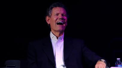 Randy Travis appears during "A Heroes & Friends Tribute To Randy Travis" at Propst Arena in Von Braun Center on October 24, 2023 in Huntsville, Alabama.