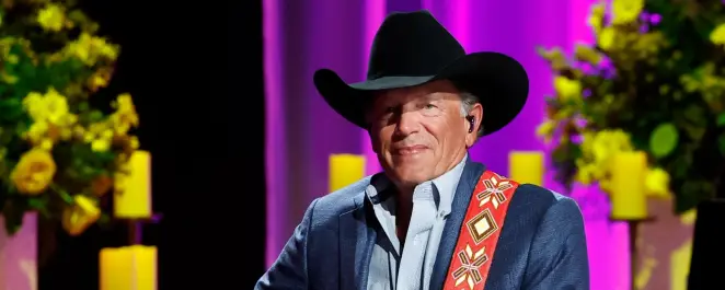 George Strait performs onstage during Coal Miner's Daughter: A Celebration of the Life & Music of Loretta Lynn at The Grand Ole Opry on October 30, 2022 in Nashville, Tennessee.