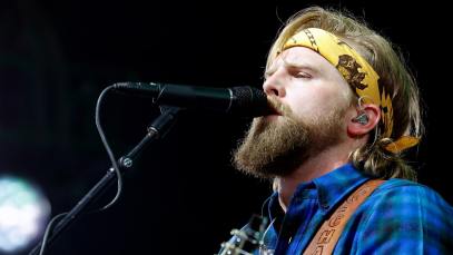 Charles Wesley Godwin performs at the Palomino Stage during the 2024 Stagecoach Festival at Empire Polo Club on April 28, 2024 in Indio, California.
