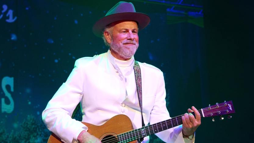 Robert Earl Keen performs at the Ryman Auditorium on February 18, 2022 in Nashville, Tennessee.