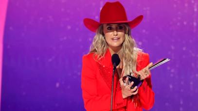 Lainey Wilson accepts the Female Artist of the Year award onstage during the 59th Academy of Country Music Awards at The Ford Center at The Star on May 16, 2024 in Frisco, Texas.