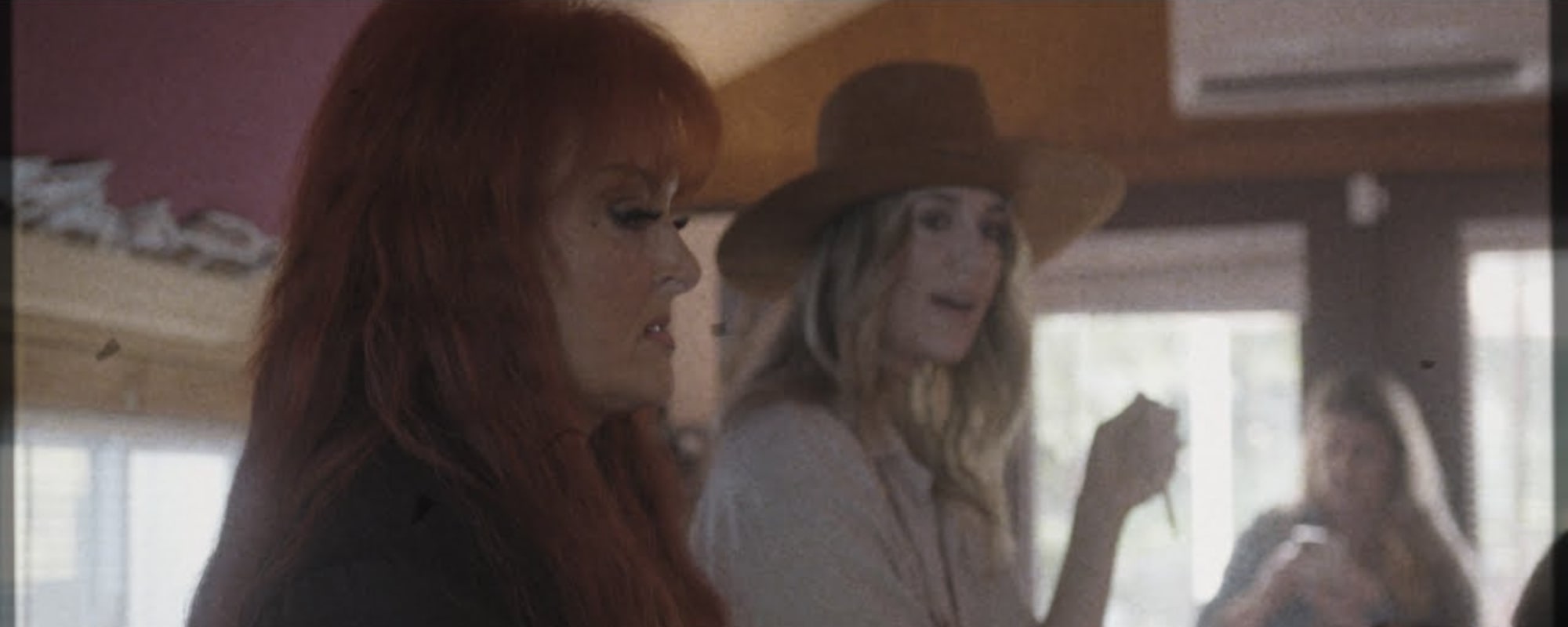 Wynonna Judd and Lainey Wilson in the studio