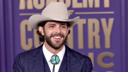 Thomas Rhett attends the 59th Academy of Country Music Awards at Omni Frisco Hotel at The Star on May 16, 2024 in Frisco, Texas.