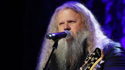 Jamey Johnson performs onstage at the Class of 2023 Medallion Ceremony at Country Music Hall of Fame and Museum on October 22, 2023 in Nashville, Tennessee.