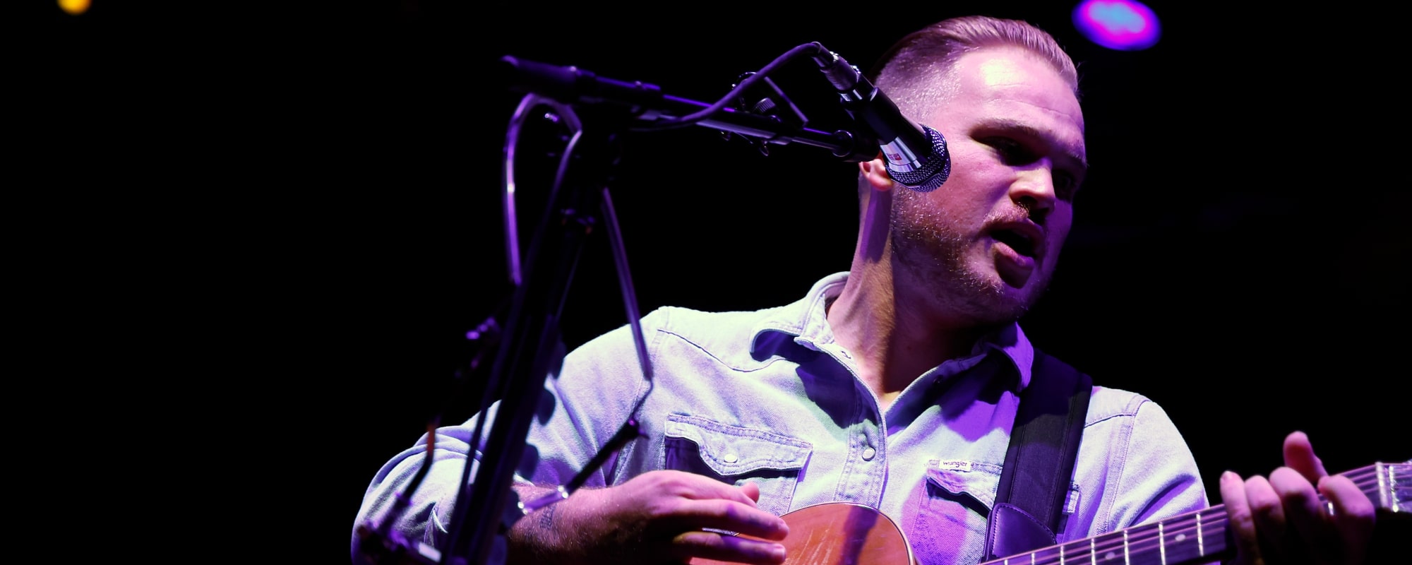 Zach Bryan performs at the Pier 17 Rooftop on September 27, 2022 in New York City.