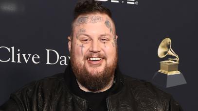 Jelly Roll attends the 66th GRAMMY Awards Pre-GRAMMY Gala & GRAMMY Salute to Industry Icons Honoring Jon Platt at The Beverly Hilton on February 03, 2024 in Beverly Hills, California.