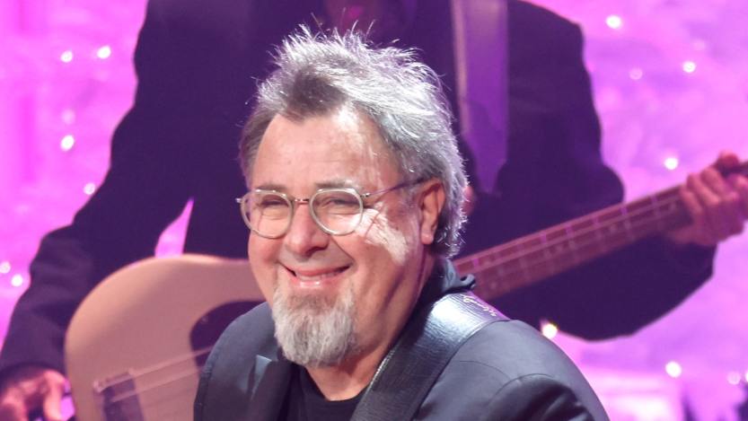 Vince Gill performs at the Ryman Auditorium on December 13, 2023 in Nashville, Tennessee.