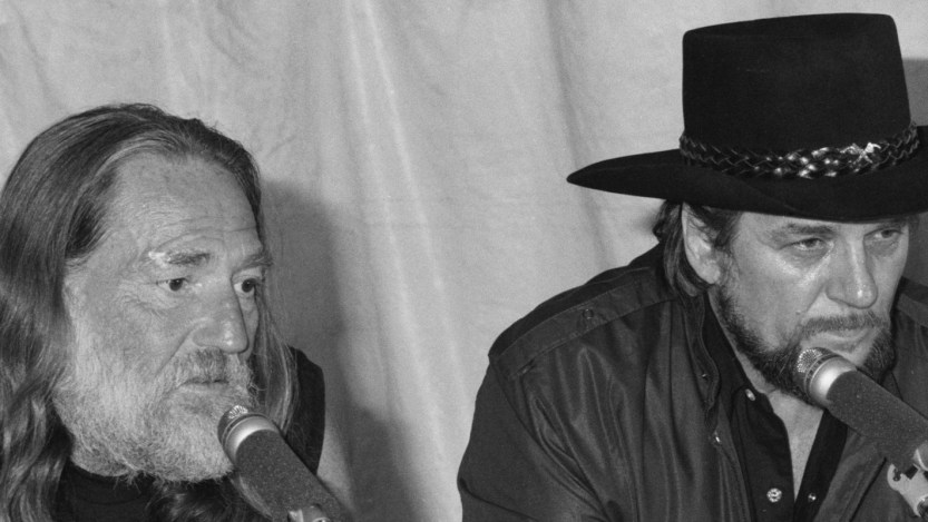 Willie Nelson and Waylon Jennings