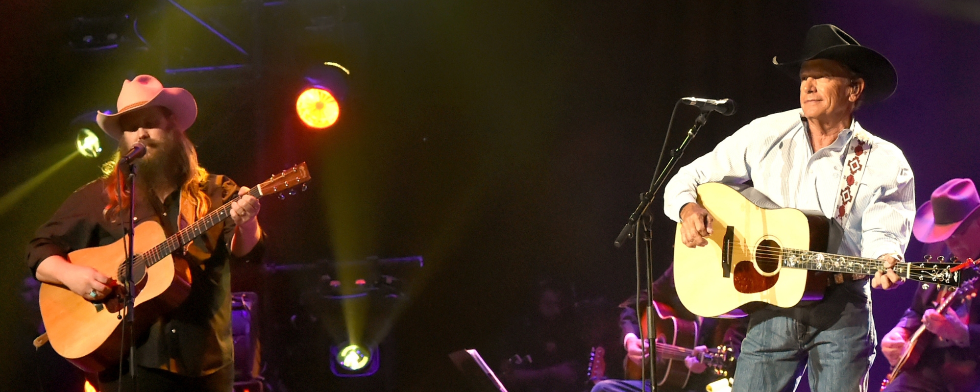 Watch George Strait and Chris Stapleton Join Forces for What Kelly Clarkson Deemed “The Greatest Show I Will Ever Attend”