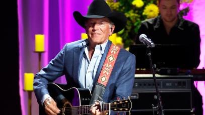 George Strait performs at the Coal Miner's Daughter: A Celebration Of The Life & Music Of Loretta Lynn at the Grand Ole Opry on October 30, 2022 in Nashville, Tennessee.