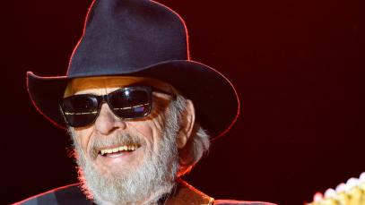 Merle Haggard performs onstage during day one of 2015 Stagecoach, California's Country Music Festival, at The Empire Polo Club on April 24, 2015 in Indio, California.