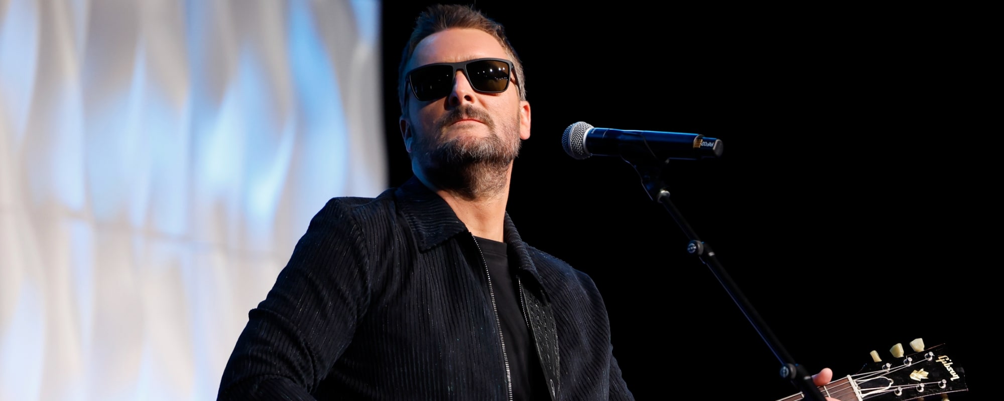 Eric Church performs onstage at the 53rd Anniversary Nashville Songwriters Hall of Fame Gala at Music City Center on October 11, 2023 in Nashville, Tennessee.